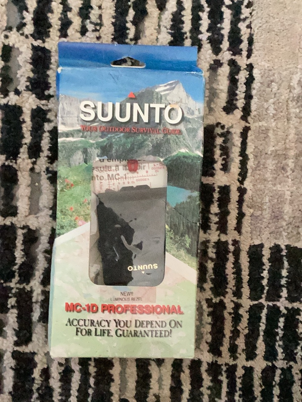 Vintage Suunto MC-1D professional compass